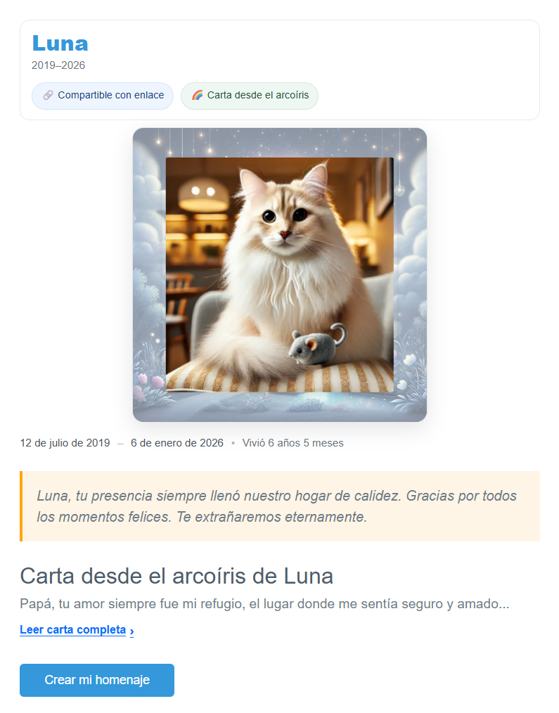 Ejemplo real de memorial